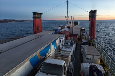 La Paz, Meksika için ticari feribot