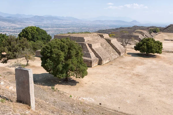 Monte Alban ruiny Oaxaca w Meksyku — Zdjęcie stockowe