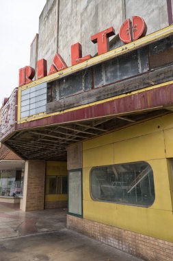 Alice, Texas, ABD terk edilmiş tiyatro