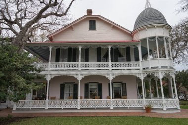 Victoria tarzı mimari Gruene Texas 
