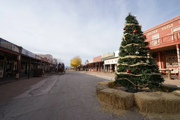 Christmas in Tombstone, Arizona, USA — Stock Photo, Image