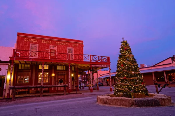 Christmas in Tombstone — Stock Photo, Image