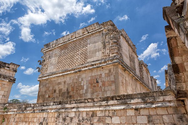 architectural details of the governors palace at Uxmal