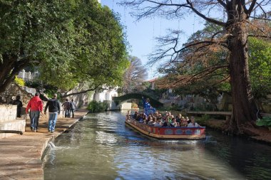 nehir yürüyerek san antonio, Teksas