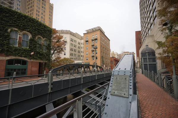 Bridge North Presa street Texas w San Antonio — Zdjęcie stockowe