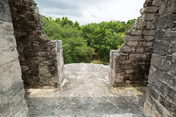 Becan Maya ruïnes Mexico — Stockfoto