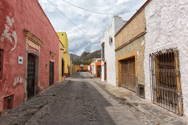 De mening van de straat van het Mexico van de Bernal — Stockfoto