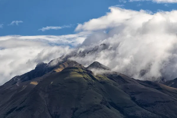 The peak of Imbabura volcano in Ecuador — Stock Photo, Image