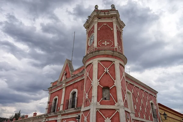 Kolonial arkitektur i Bernal, Mexiko — Stockfoto