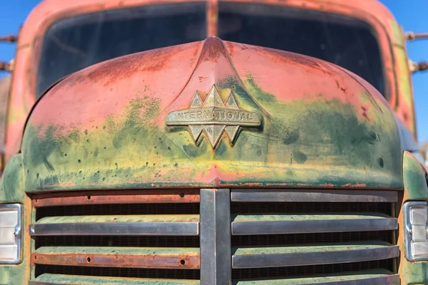 Ročníku truck closeup — Stock fotografie