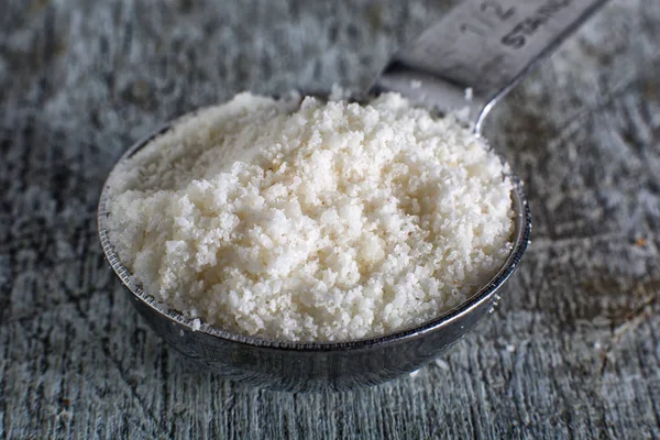 Coconut Flour Measuring Spoon — Stock Photo, Image