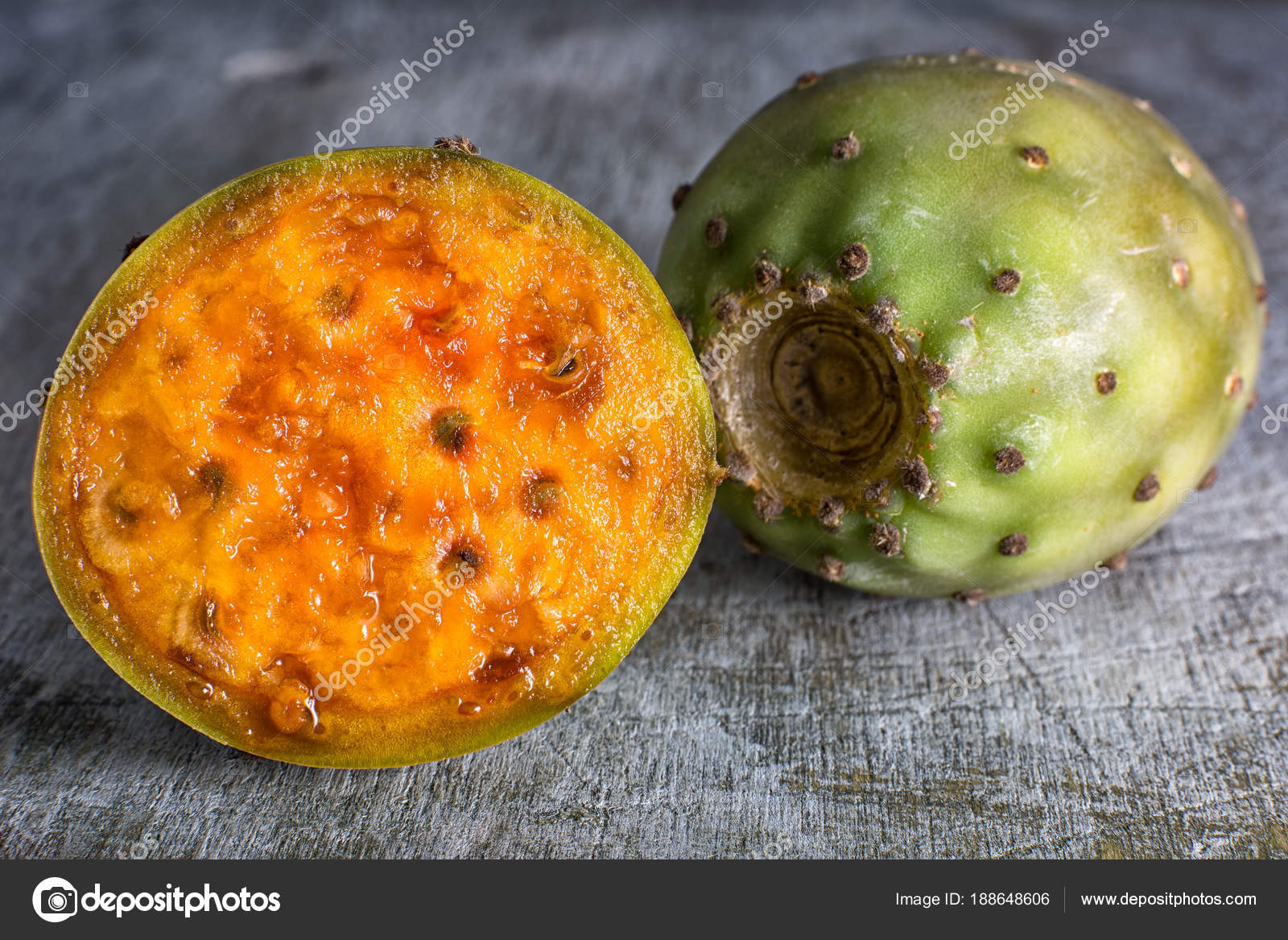 Closeup Cactus Fruit Called Tuna Ecuador Stock Photo C Quasarphoto 188648606