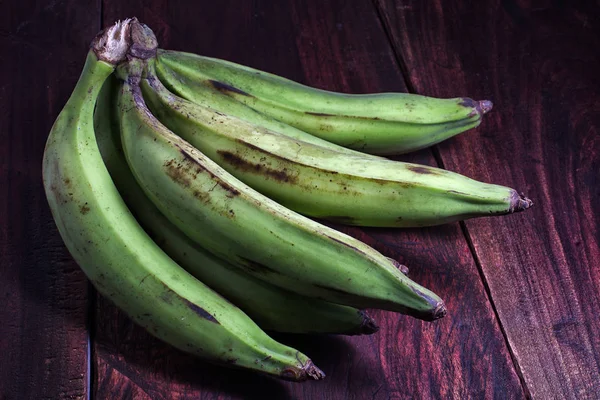 Um monte de variedade de bananeira no Equador — Fotografia de Stock