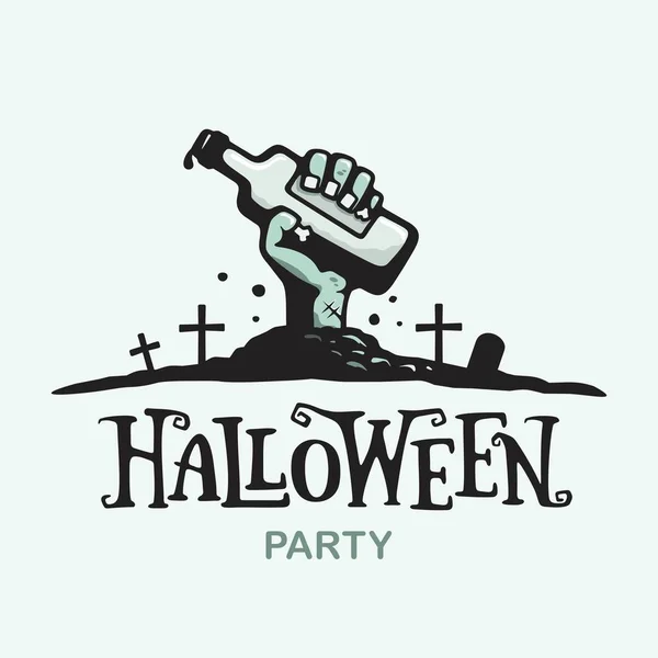 Modern vektör profesyonel işareti logo helloween parti