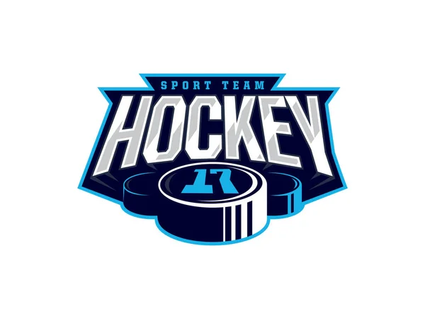 Modern profesyonel hokey logo spor takım için