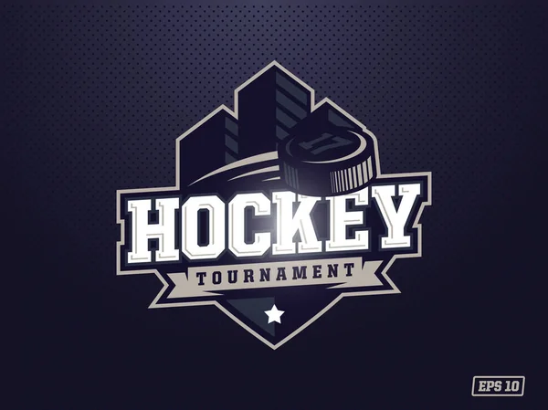 Moderní profesionální hokejové logo pro sport tým — Stockový vektor