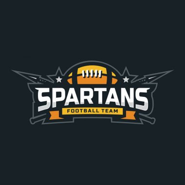 Modern profesyonel futbol logo spor takım için