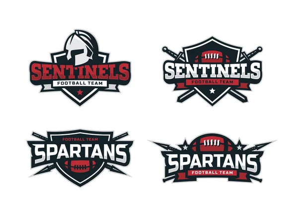 Modern profesyonel futbol logosu spor takım için ayarla