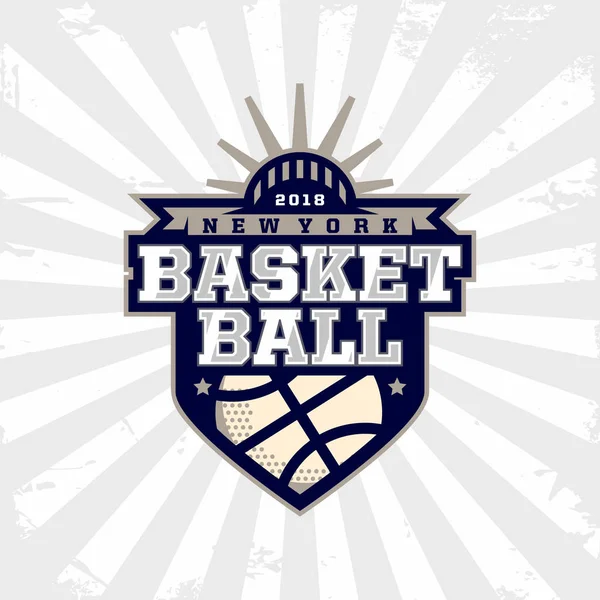 Modern profesyonel basketbol logo spor takım için.