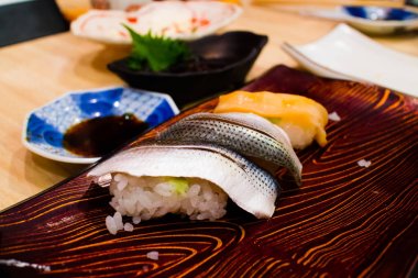 Suşi, yemeye hazır