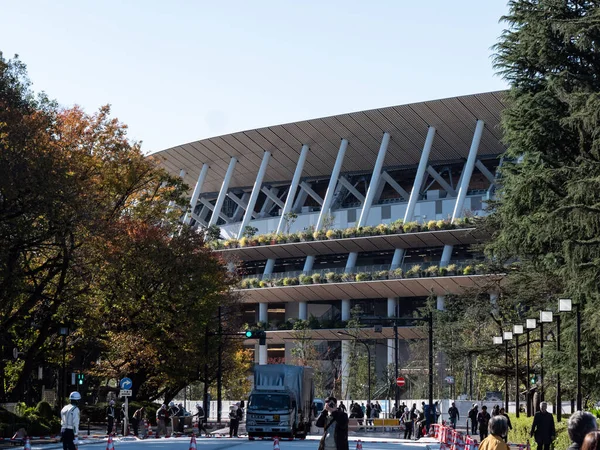 29 11 2019 Tokyo, Japan: Japanerne nye nationale stadion bygget som forberedelse til OL i 2020 - Stock-foto