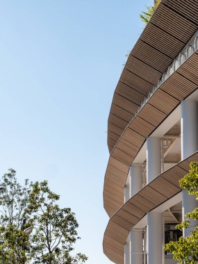 29 11 2019 - Tokyo, Japonya: Japonya 2020 Olimpiyatları için yeni ulusal stadyum inşa edildi