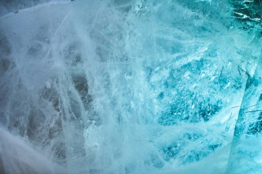 Blue Ice doku, doğa arka plan closeup