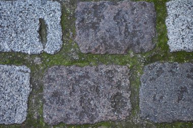 Eski tuğla duvar doku, mimari desen veya arka plan closeup