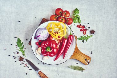 Ham yeşil organik Bell 