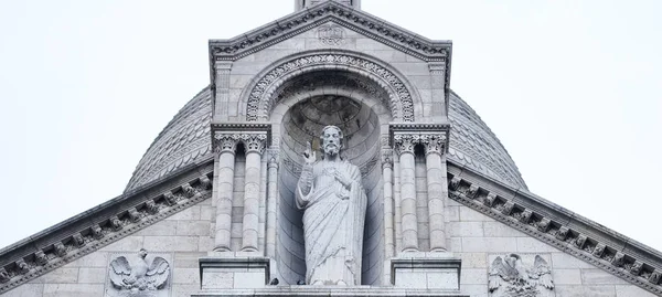 Teil Der Kirche Sacre Coeur Paris Frankreich — Stockfoto