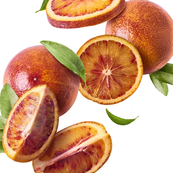Fresh ripe blood orange — Stock Photo, Image