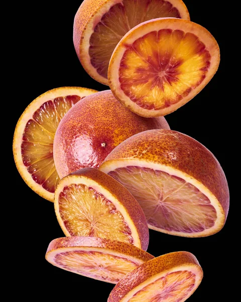 Fresh ripe blood orange — Stock Photo, Image