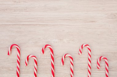 Christmas kırmızı ve beyaz şeker köpekler