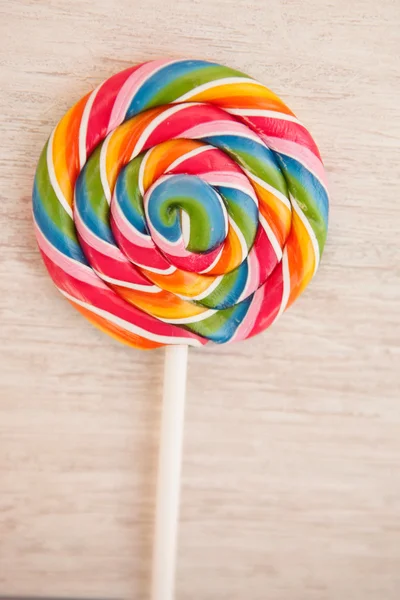 Nice round lolipop dengan banyak warna — Stok Foto