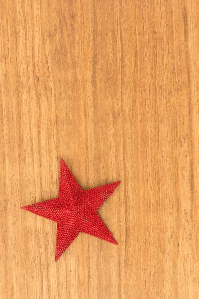 Jasny czerwony Christmas star — Zdjęcie stockowe
