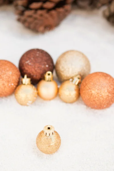 Boules pour la décoration de l'arbre de Noël — Photo