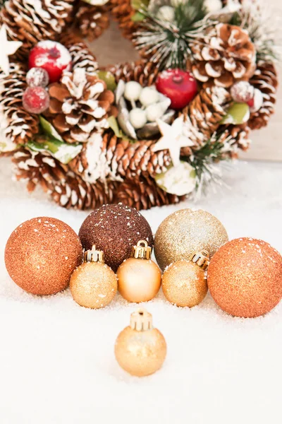 Balls for the Xmas tree decoration — Stock Photo, Image