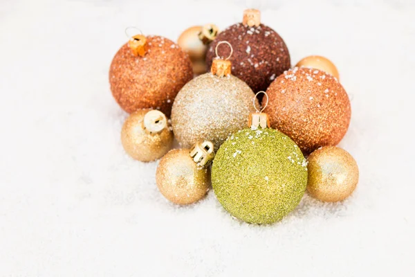 Bolas para la decoración del árbol de Navidad —  Fotos de Stock