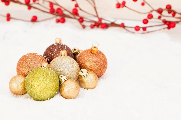 Balls for the Xmas tree decoration — Stock Photo, Image