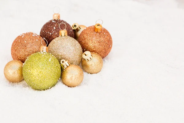 Palle per la decorazione dell'albero di Natale — Foto Stock