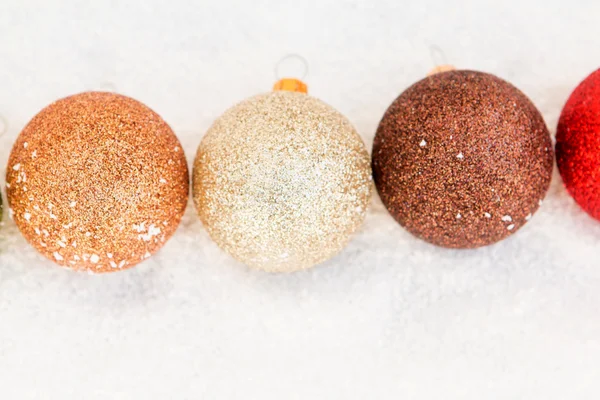 Ballen voor de Xmas tree decoratie — Stockfoto