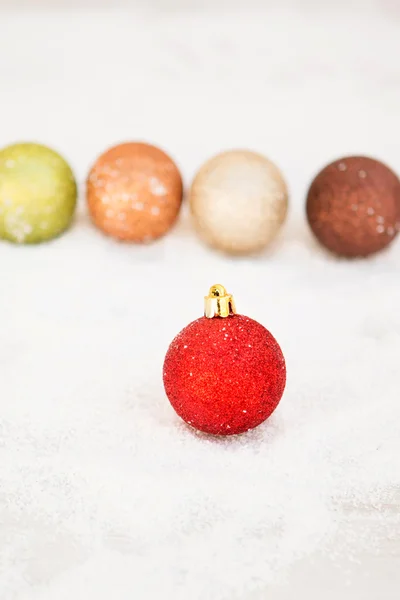 Balls for the Xmas tree decoration — Stock Photo, Image