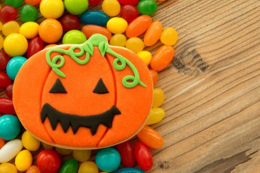 Kurabiye kabak gülümseyen