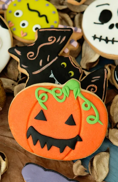 Inquietanti biscotti di Halloween — Foto Stock