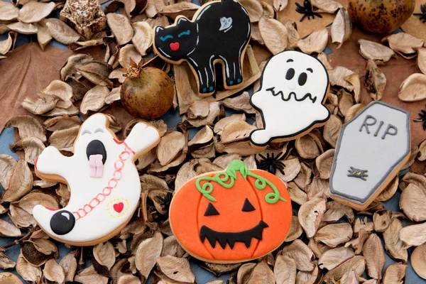 Galletas de Halloween espeluznantes —  Fotos de Stock