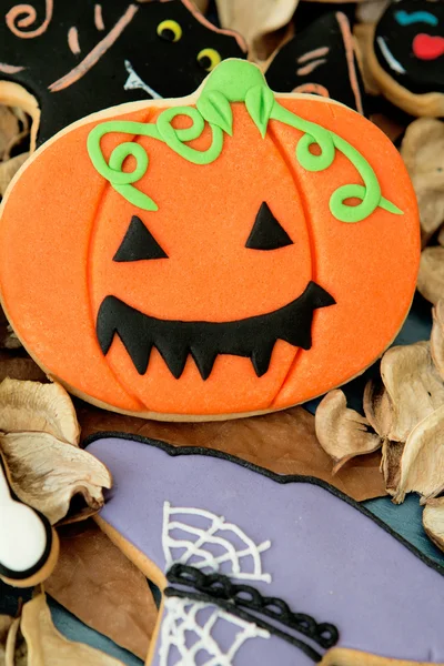 Inquietanti biscotti di Halloween — Foto Stock