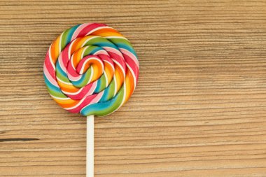 Çok renkli güzel lolipop 