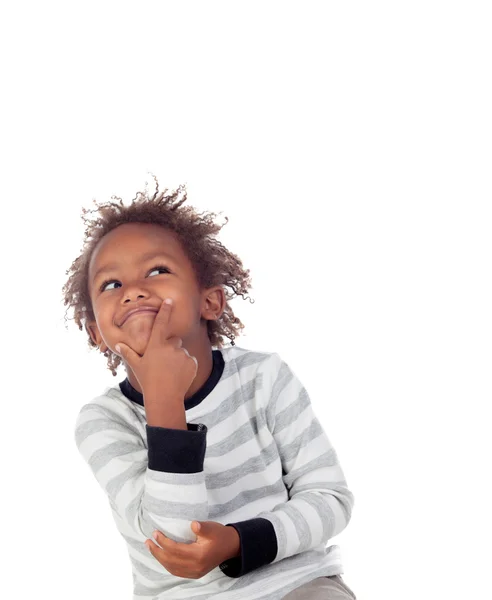 Смішні Африки дитини — стокове фото