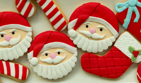 Deliciosos biscoitos de Natal — Fotografia de Stock