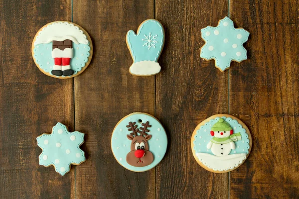맛 있는 크리스마스 쿠키 — 스톡 사진